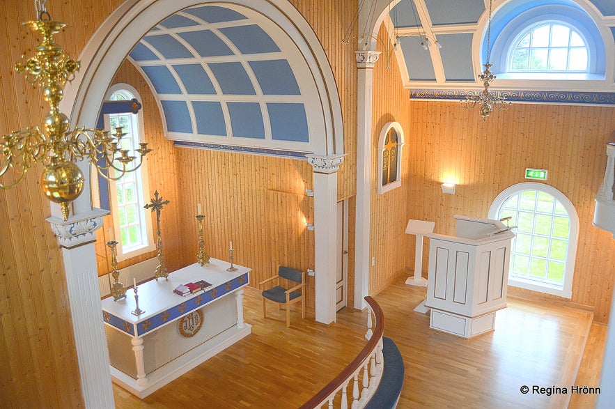 Dvergasteinn - the Rock of the Dwarves - by Sey&eth;isfj&ouml;r&eth;ur in East-Iceland - Icelandic Folklore