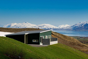 The Hrimland Cottages have stunning views.