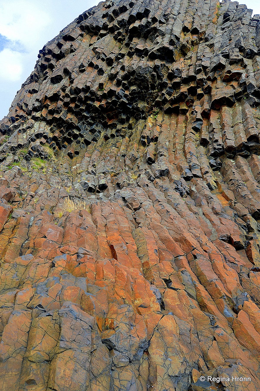 Bjartmarssteinn Rock in the Westfjords Region of Iceland - the Market Town of the Elves