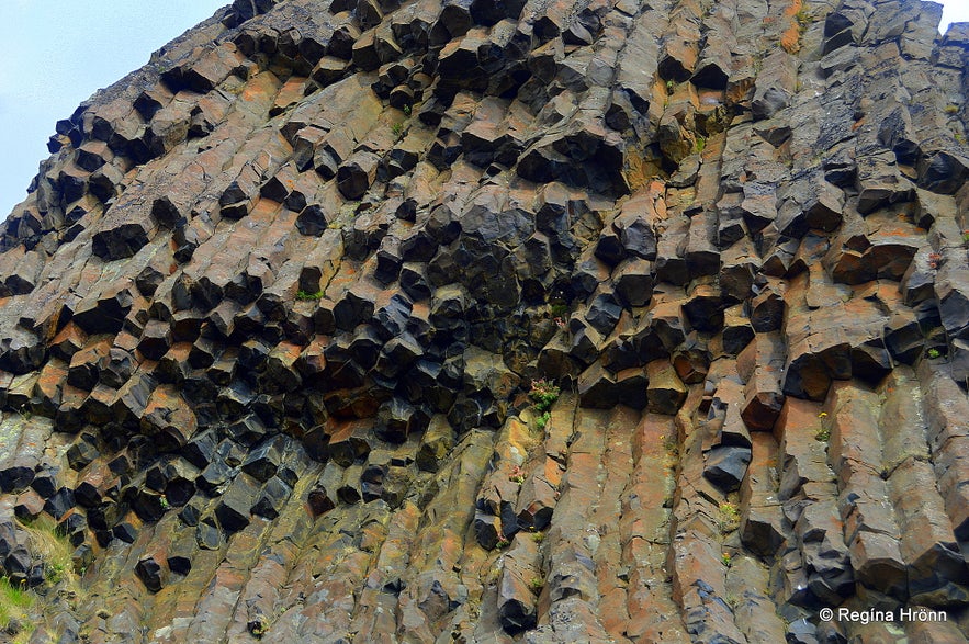 Bjartmarssteinn Rock in the Westfjords Region of Iceland - the Market Town of the Elves