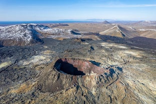 冰岛雷克雅内斯半岛火山直升机1小时旅行团