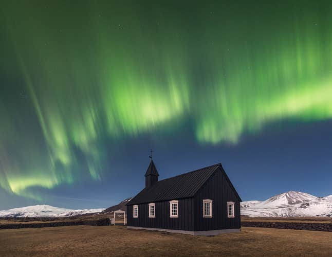 Tour A tu Aire 10 Días de Auroras Boreales en Invierno por la Costa Sur de Islandia y Península Snaefellsnes
