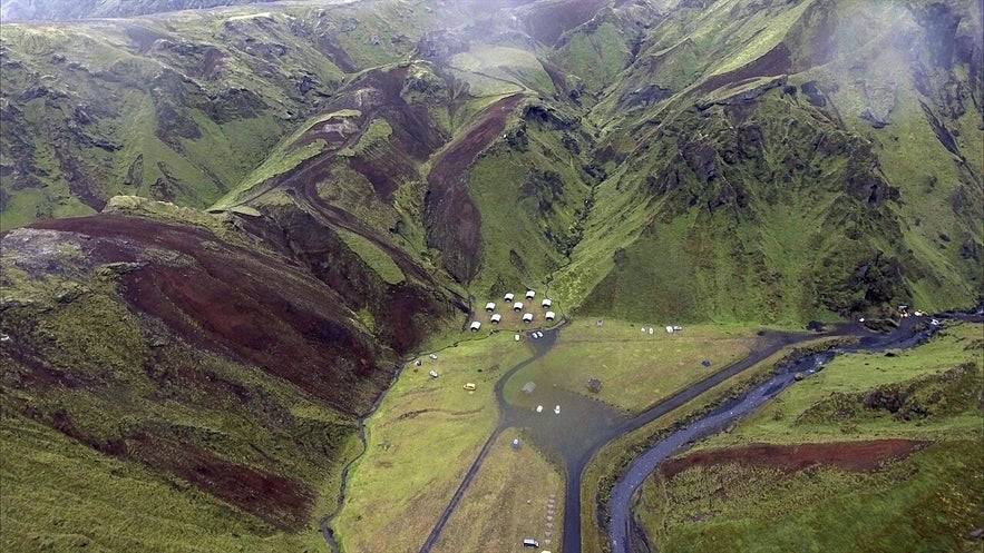 Camping in Iceland allows you to access more remote Iceland nature