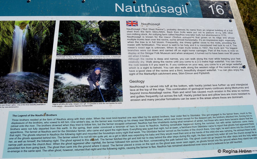 The Mystical Nauthúsagil Ravine in South Iceland &amp; its beautiful Waterfalls