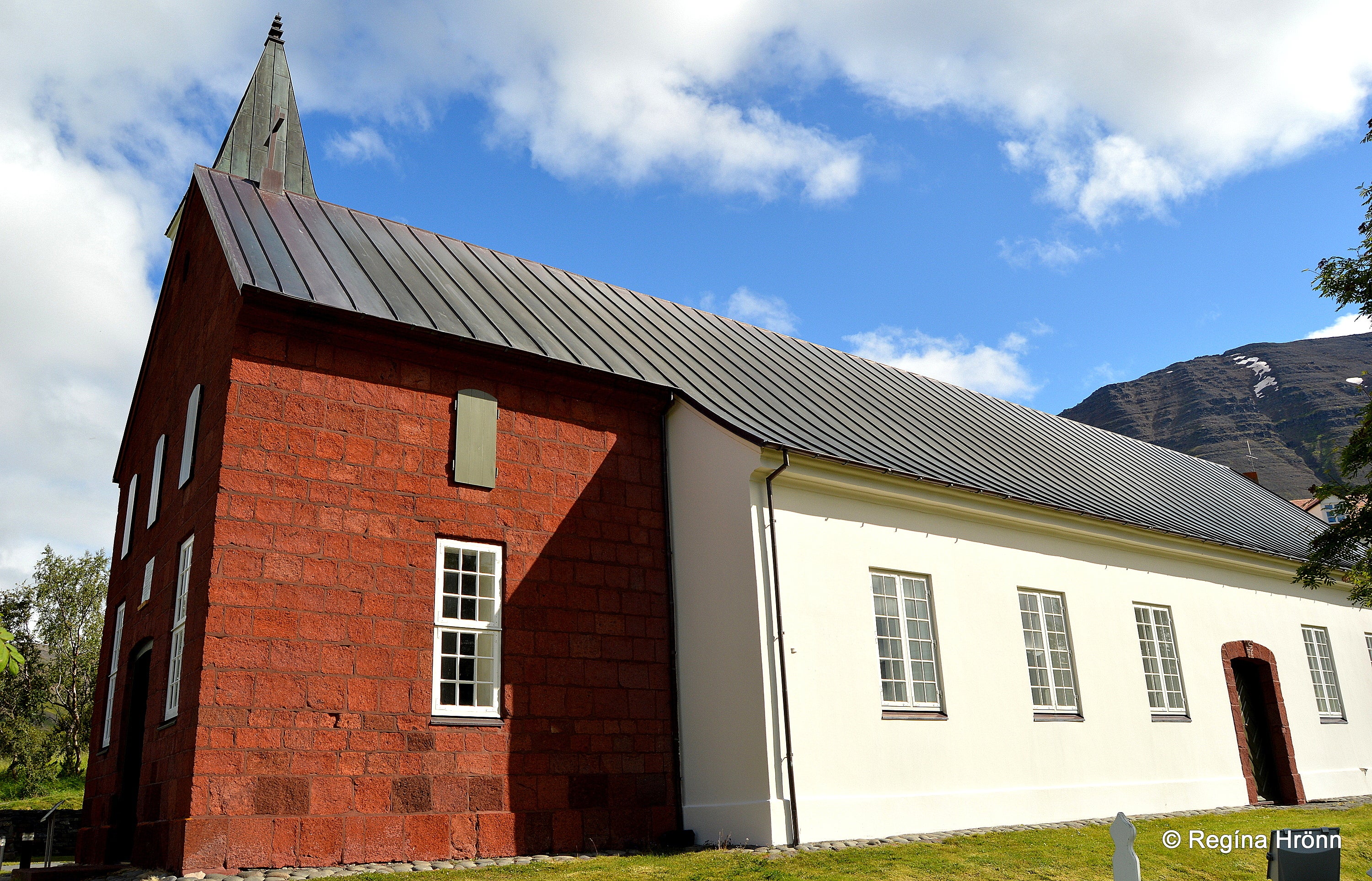 The historical Hólar in Hjaltadalur, the Episcopal See and Nýibær Turf House in North-Iceland