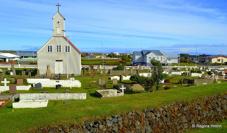 The lovely Stokkseyri Village in South Iceland - the Home of the Wildlife Museum, Turf Houses and Kayaking