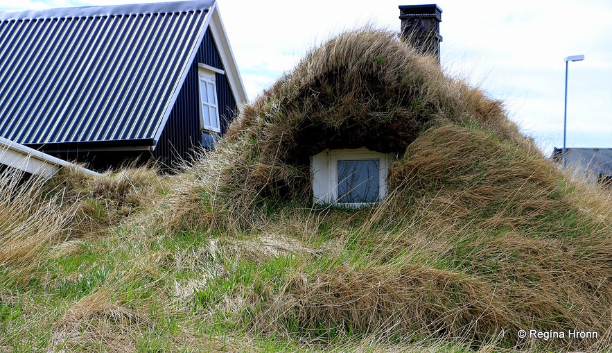 The lovely Stokkseyri Village in South Iceland - the Home of the Wildlife Museum, Turf Houses and Kayaking