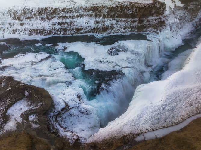 Private Golden Circle Tour with Optional Northern Lights Hunt from Reykjavik