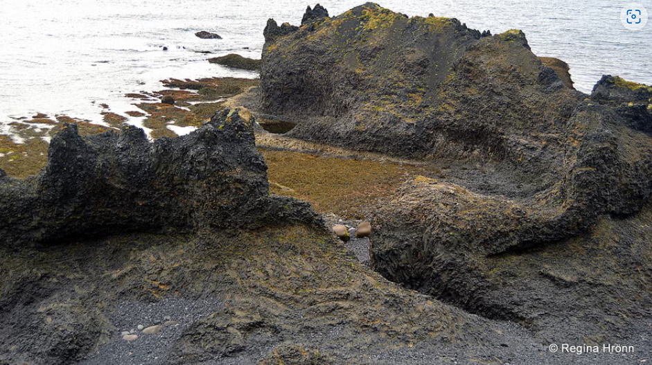 Rocks at Dritvík Cove
