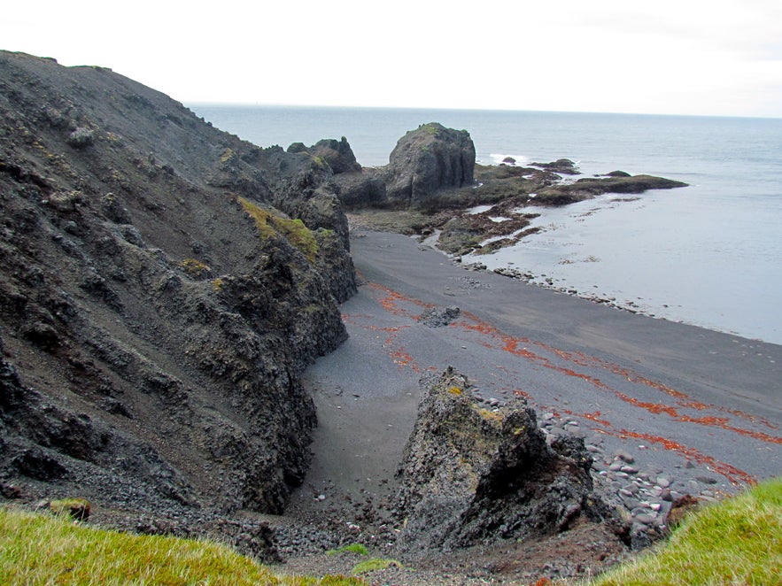 Majestic view of Dritvík Cove