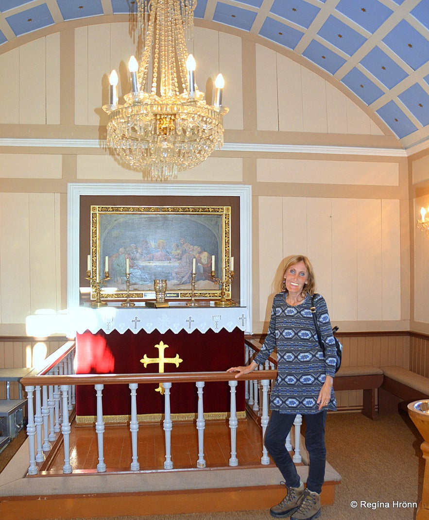 Dansinn í Hruna - The Dance in Hrunakirkja church upcountry in South Iceland - Icelandic Folklore