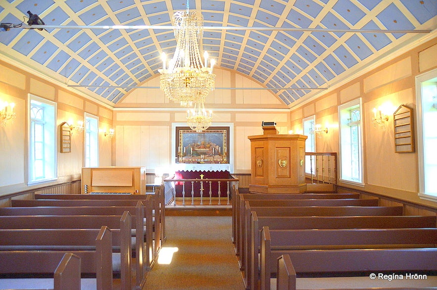 Dansinn í Hruna - The Dance in Hrunakirkja church upcountry in South Iceland - Icelandic Folklore