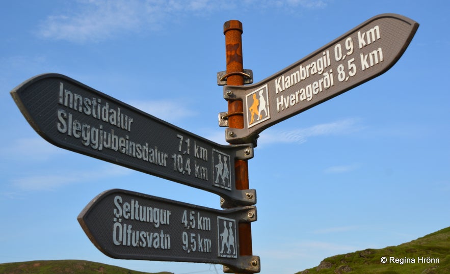 The colourful Geothermal Areas by Mt. Ölkelduhnúkur and Ölkelduháls in South Iceland