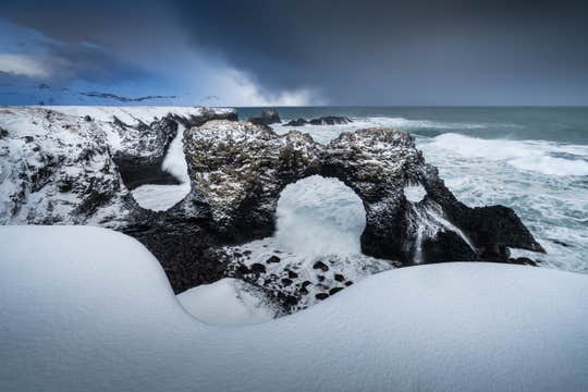 2-Day Snaefellsnes Peninsula Sightseeing & Northern Lights Tour from Reykjavik