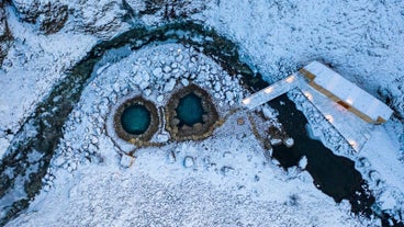 Small Group 10 Hour Tour of the Silver Circle with Canyon Baths, Waterfalls & Reykholt