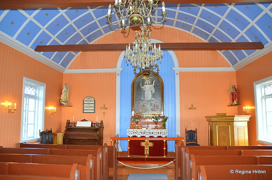 The holy Strandarkirkja Church in South Iceland - Iceland's Miracle Church