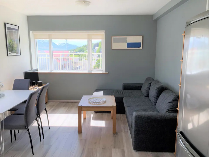 阿克雷里市中心景观公寓（Akureyri Downtown Apartment With a View）
