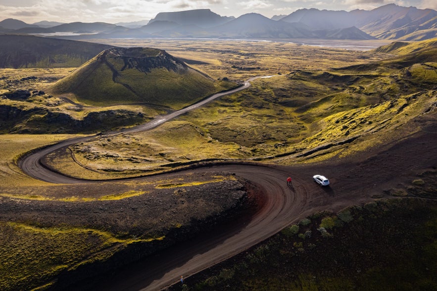 Landmannalaugar in Fjallabak Nature Reserve Iceland