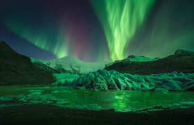 3-Day South Iceland Northern Lights Winter Self-Drive Tour with Ice Caving