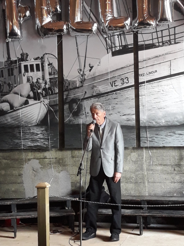 A famous musician at Skaftfellingur Museum