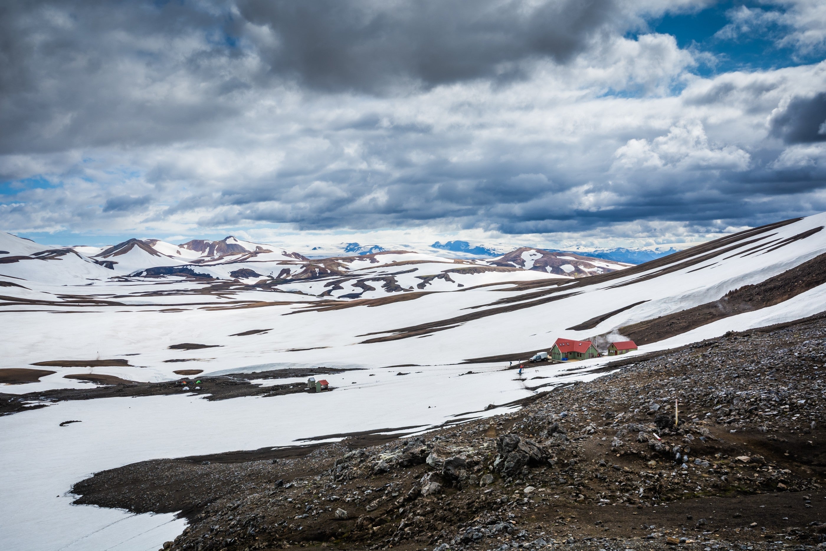 Hrafntinnusker Mountain Peak