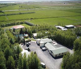 Hotel Hjardarbol is set in peaceful surroundings in South Iceland.