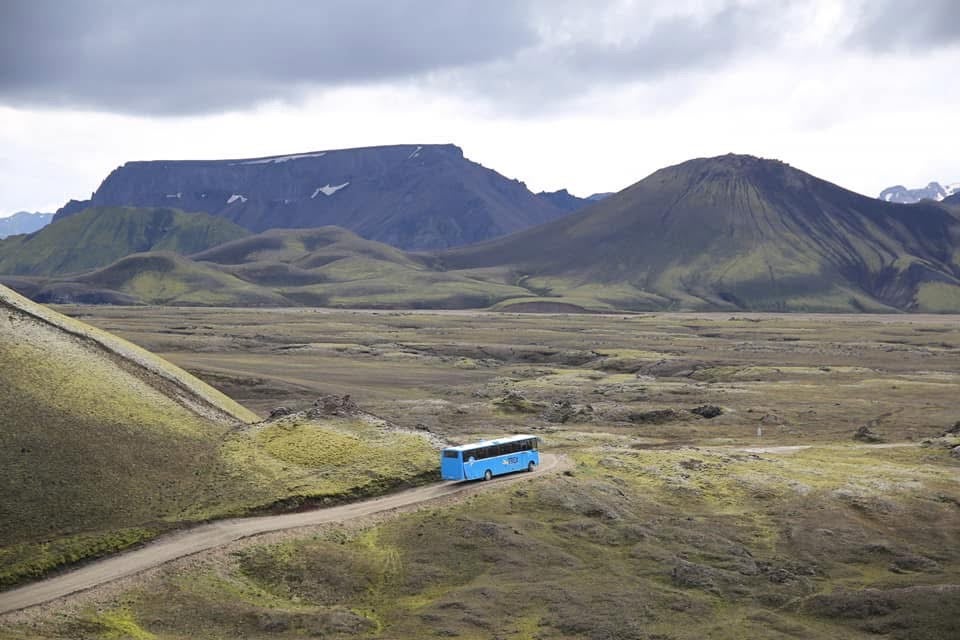 Highland Bus Transfer from Landmannalaugar to Hella in South