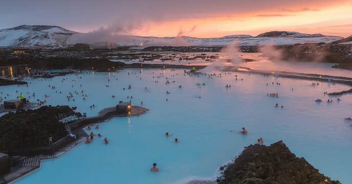 Combo Blue Lagoon and Northern Lights Tour from Reykjavik