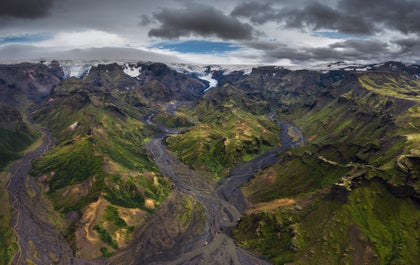 Thorsmork Nature Reserve is a thriving green paradise in the Highlands.