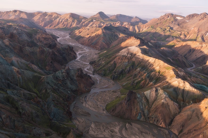 Landmannalaugar in summer