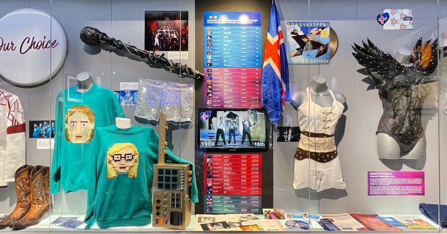 Eurovision Museum in Husavik, Iceland.