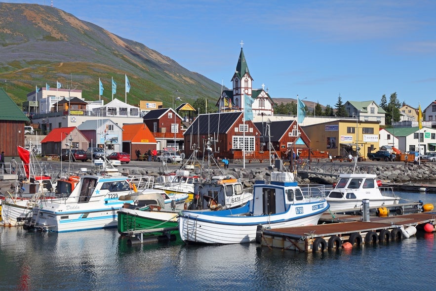 Husavik harbor