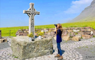 Was the first Christian Church in Iceland built at Esjuberg in Kjalarnes?