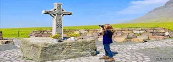 Was the first Christian Church in Iceland built at Esjuberg in Kjalarnes?