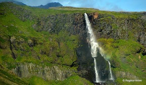 Bjarnarfoss Waterfall