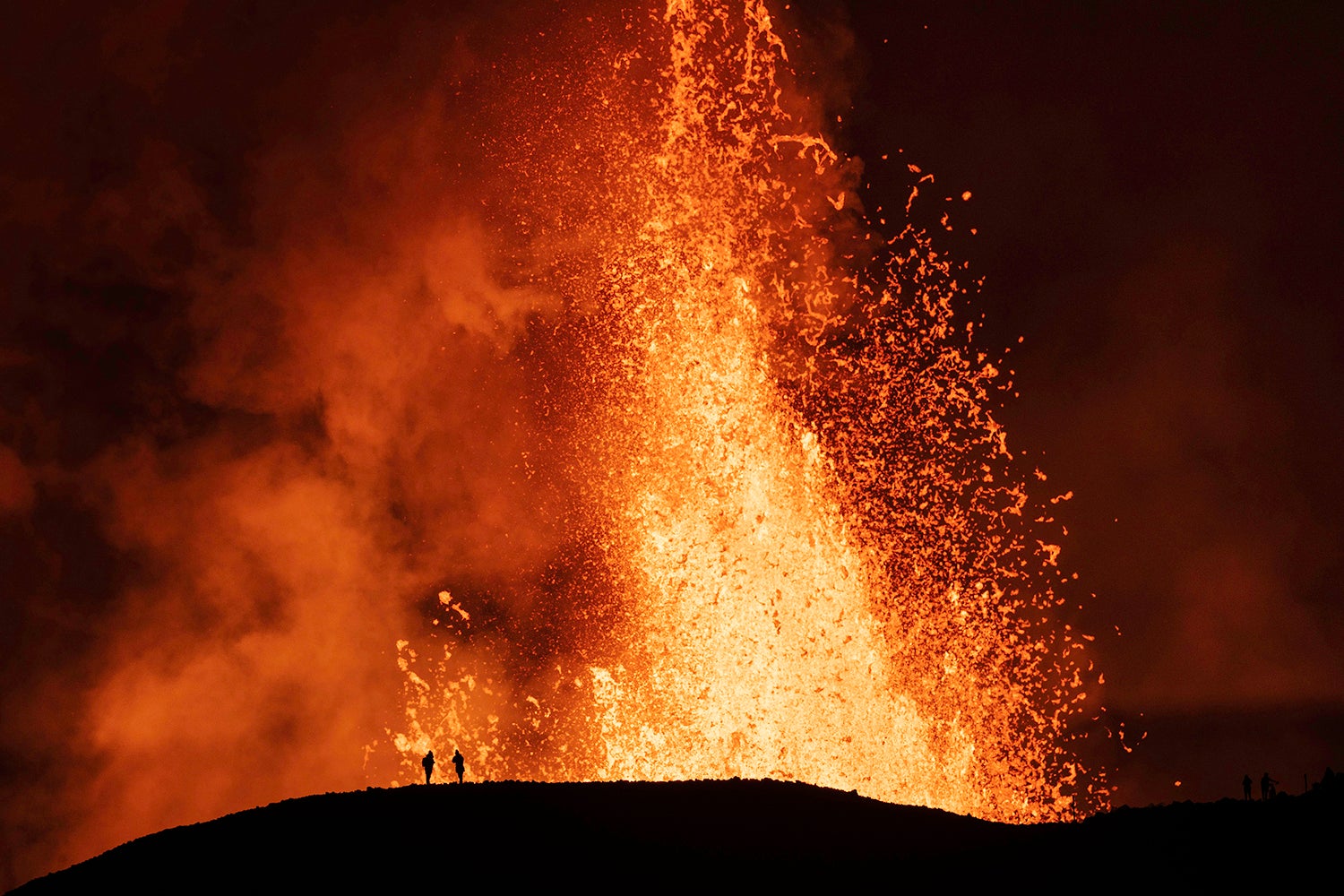Volcanic Eruptions on the Reykjanes Peninsula in Iceland - A Complete Timeline (2021-2025)