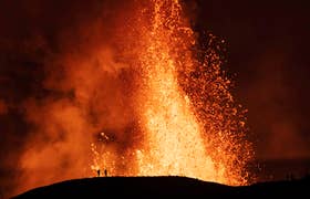 Volcanic Eruptions on the Reykjanes Peninsula in Iceland - A Complete Timeline (2021-2025)