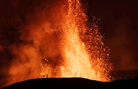 Volcanic Eruptions on the Reykjanes Peninsula in Iceland - A Complete Timeline (2021-2025)