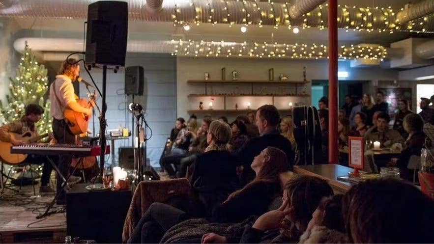 Live music scene in Reykjavik