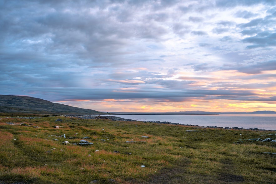 Landscape of Langanes peninsula