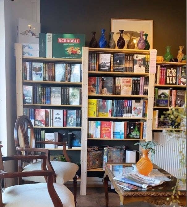 Intérieur de Græna Kompaníið.