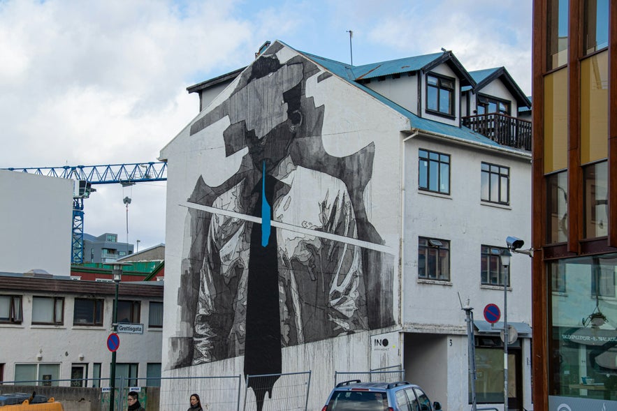 Officially Nobody by INO in Reykjavik Street Art