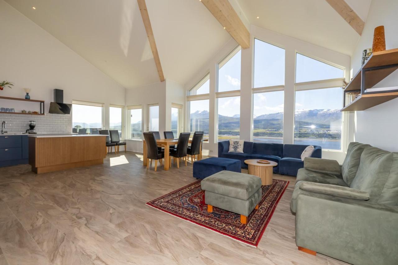 K17 Villa z malowniczym widokiem w Akureyri