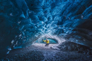 Tour nella grotta di ghiaccio di Katla