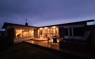 You can rent Laugarbakki Guesthouse as a whole villa that sleeps nine, or as individual guest rooms.