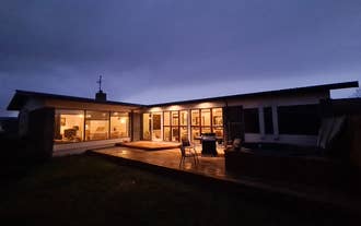 You can rent Laugarbakki Guesthouse as a whole villa that sleeps nine, or as individual guest rooms.