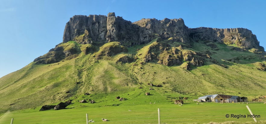 Mt. Pétursey in South Iceland and the Elves - Icelandic Folklore