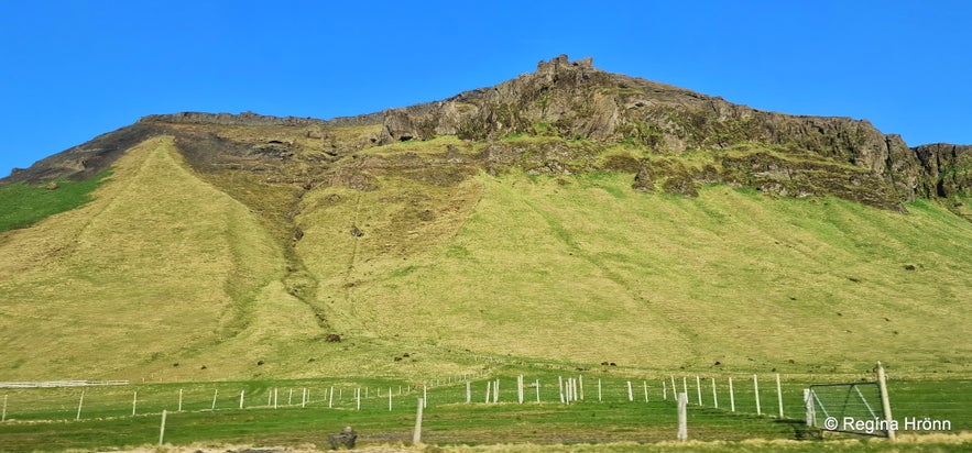 Pétursey in South-Iceland - Eyjarhóll Pétursey in South-Iceland - Eyjarhóll