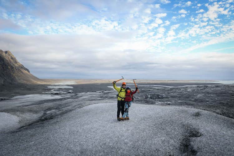Private Ice Climbing and Photoshoot Adventure in Falljokull Glacier from Skaftafell