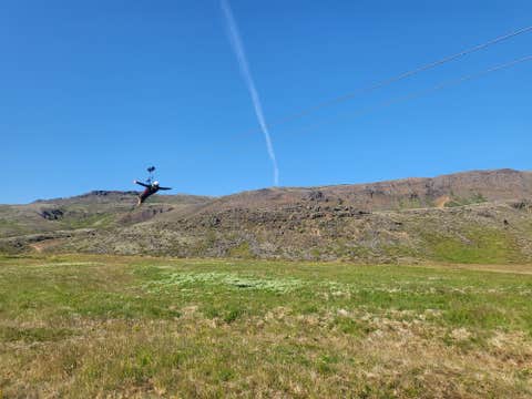 Adventurous 40-Minute Zipline Tour over South Iceland from Hveragerdi | ‘Superman’ Ticket